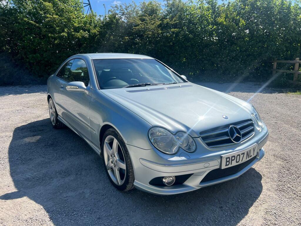 Mercedes-Benz CLK Coupe 2.1 Clk220 Cdi Sport 200707 Silver