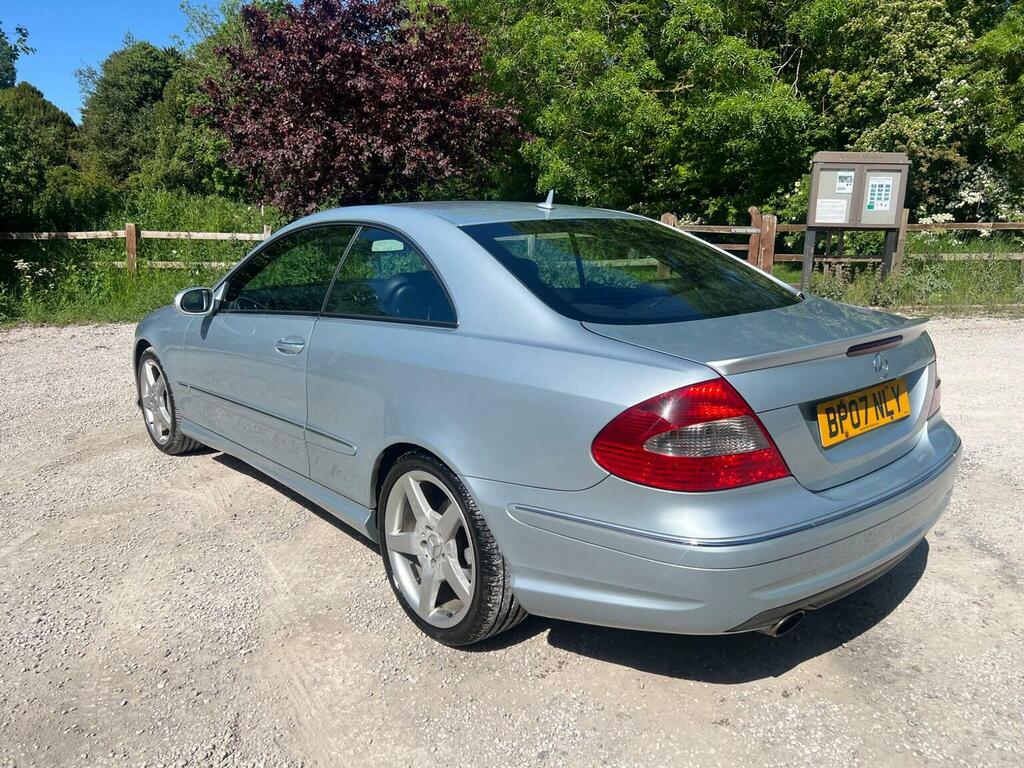 Mercedes-Benz CLK Coupe 2.1 Clk220 Cdi Sport 200707 Silver #5
