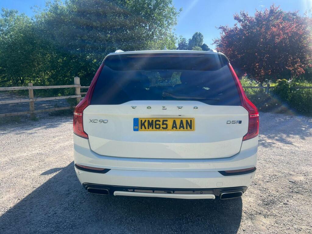 Volvo XC90 Suv 2.0 D5 R-design Geartronic 4Wd Euro 6 Ss KM65AAN White #6