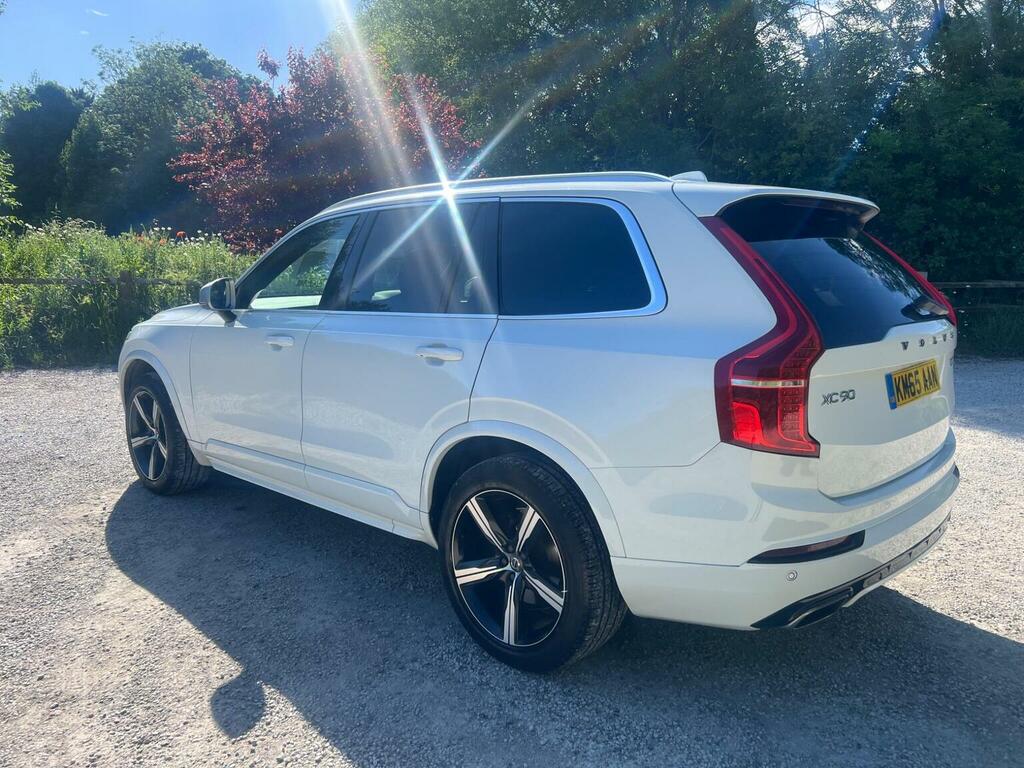 Volvo XC90 Suv 2.0 D5 R-design Geartronic 4Wd Euro 6 Ss KM65AAN White #5