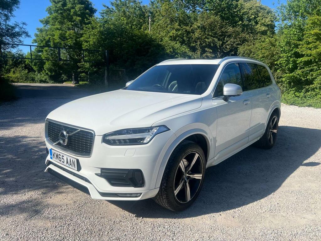 Volvo XC90 Suv 2.0 D5 R-design Geartronic 4Wd Euro 6 Ss KM65AAN White #3