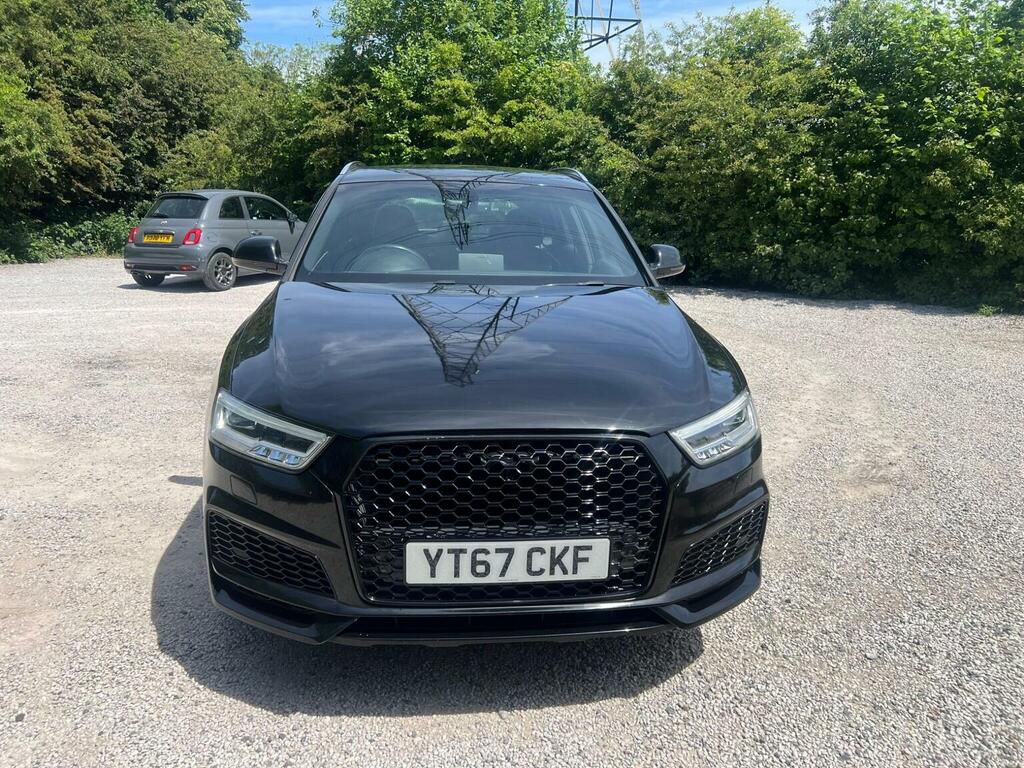 Audi Q3 Suv 2.0 Tdi S Line Edition Euro 6 Ss 2017 YT67CKF Black #2