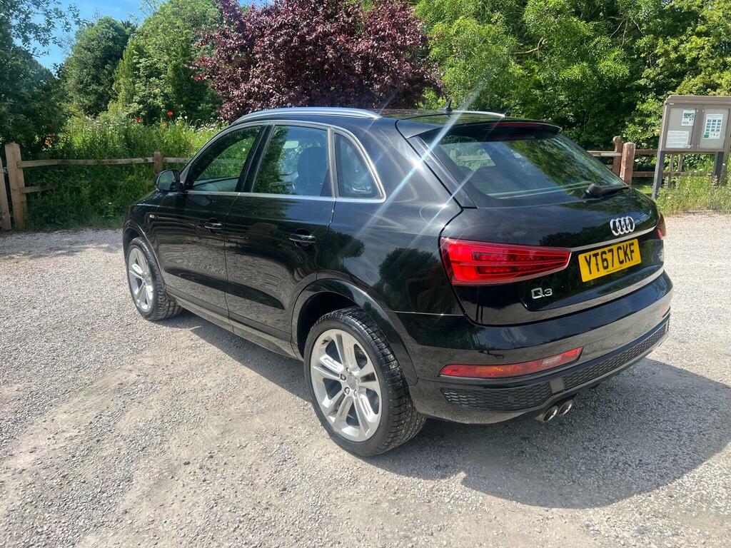 Audi Q3 Suv 2.0 Tdi S Line Edition Euro 6 Ss 2017 YT67CKF Black #5