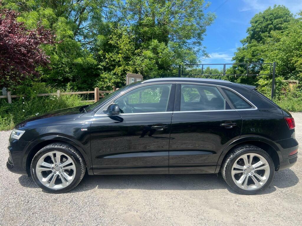 Audi Q3 Suv 2.0 Tdi S Line Edition Euro 6 Ss 2017 YT67CKF Black #4