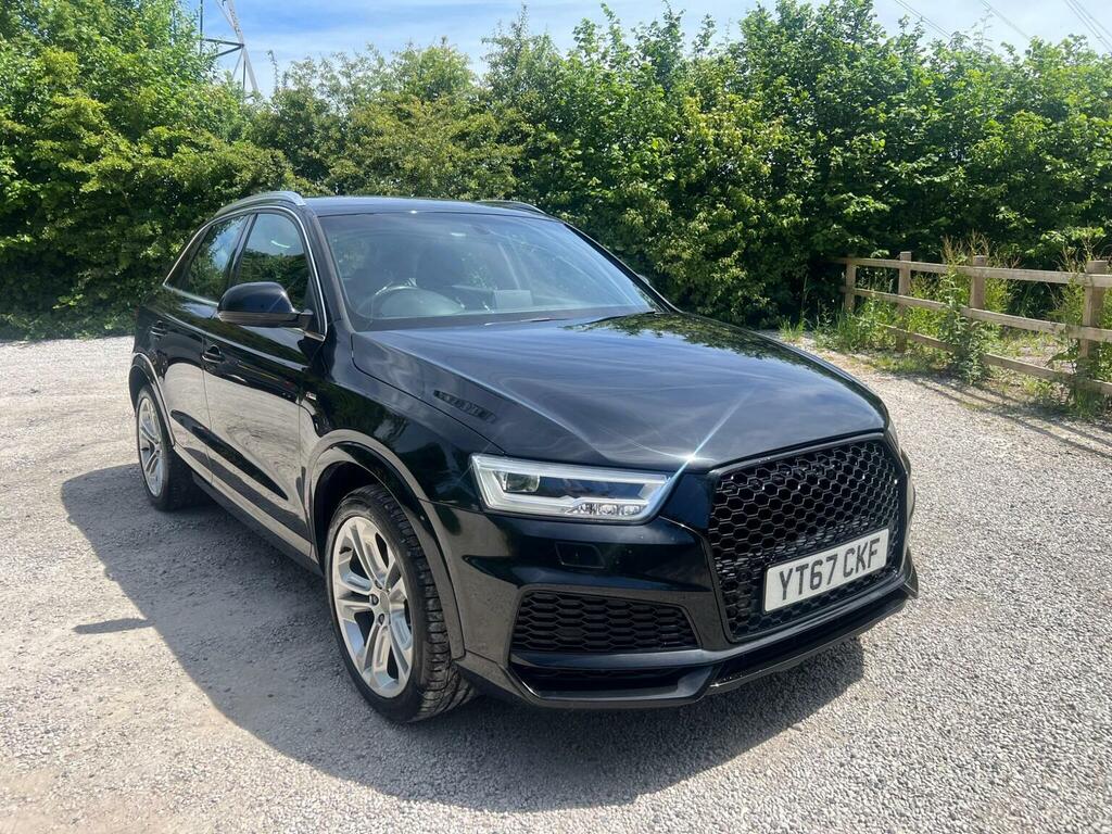 Audi Q3 Suv 2.0 Tdi S Line Edition Euro 6 Ss 2017 Black