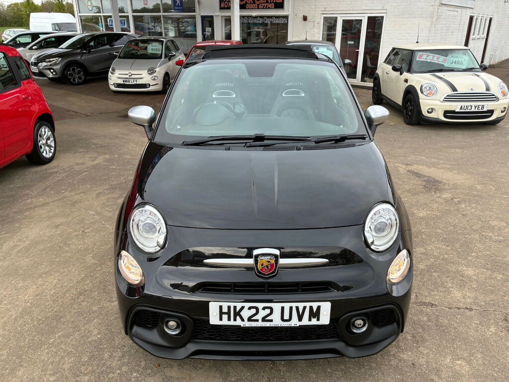 Abarth 595 C 1.4 T-jet 165 Turismo Convertible Man HK22UVM Black #2