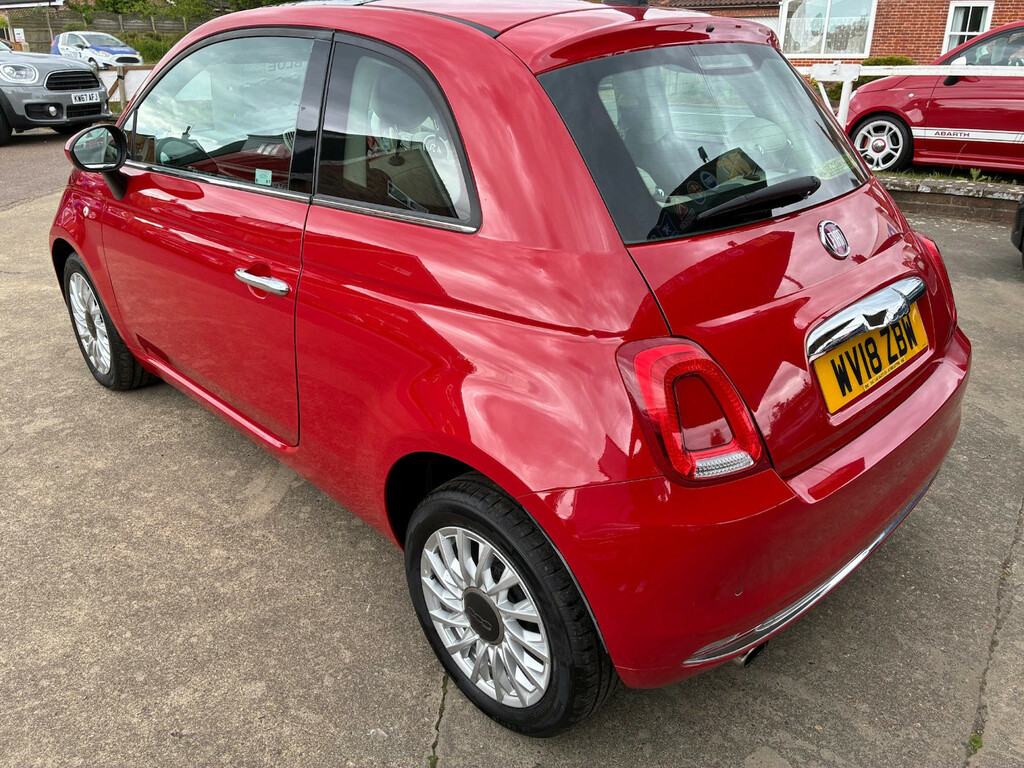 Fiat 500 1.2 Lounge Hatchback WV18ZBW Red #6