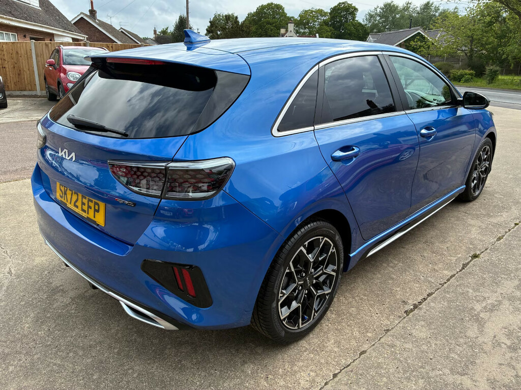 Kia Ceed 1.5T Gdi Isg Gt-line Hatchback SK72EFP Blue #4