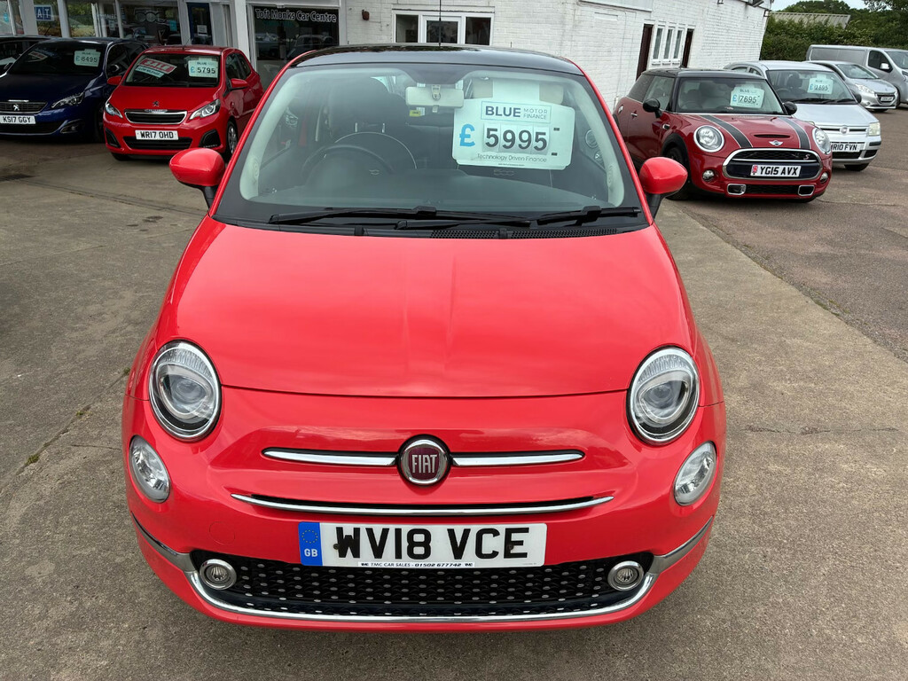 Fiat 500 1.2 Lounge Hatchback WV18VCE #2