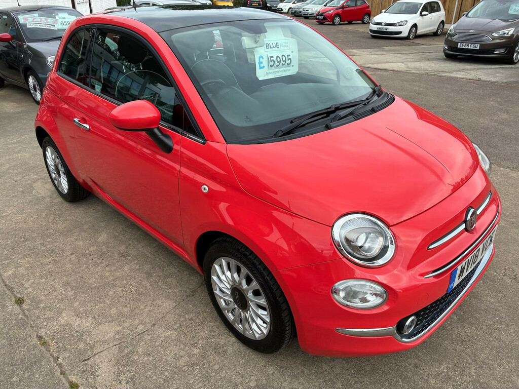Fiat 500 1.2 Lounge Hatchback WV18VCE #3