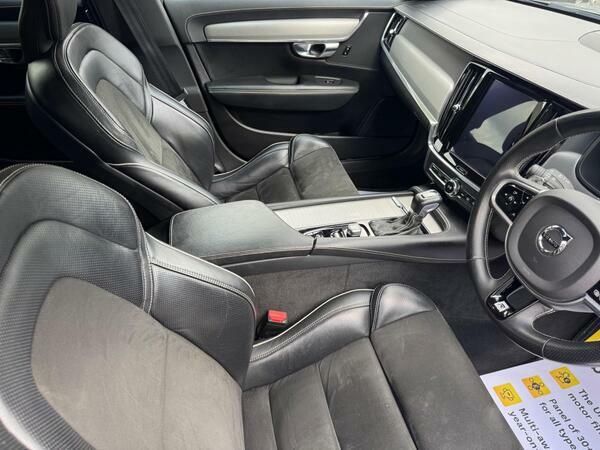 Volvo V90 2.0 D4 R-design Euro 6 Ss PO19OOD Grey #4