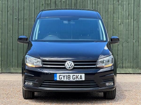 Volkswagen Caddy Maxi 2.0 Tdi C20 Bluemotion Tech Highline Lwb Euro 6 S Black #4