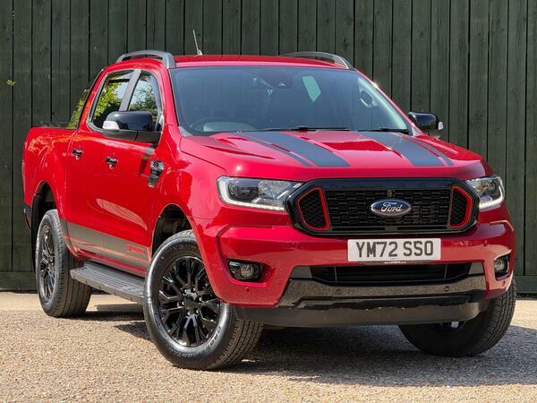 Ford Ranger 2.0 Ecoblue Stormtrak Pickup Double Cab Red
