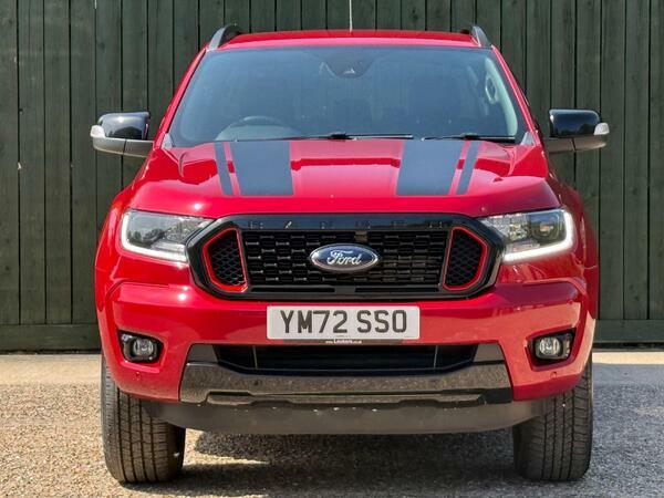 Ford Ranger 2.0 Ecoblue Stormtrak Pickup Double Cab YM72SSO Red #4