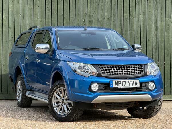 Mitsubishi L200 2.4 Di-d Dc Warrior Pickup Double Cab M Blue