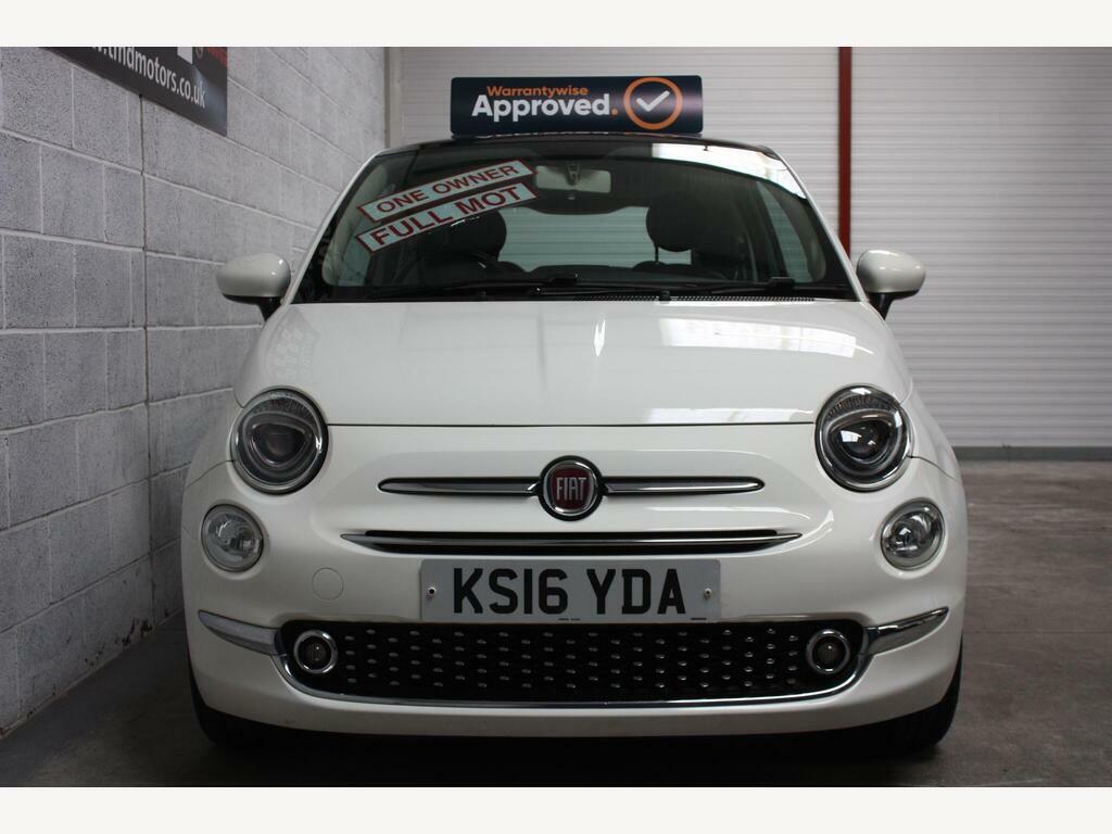 Fiat 500 1.2 Lounge Euro 6 S S KS16YDA White #2