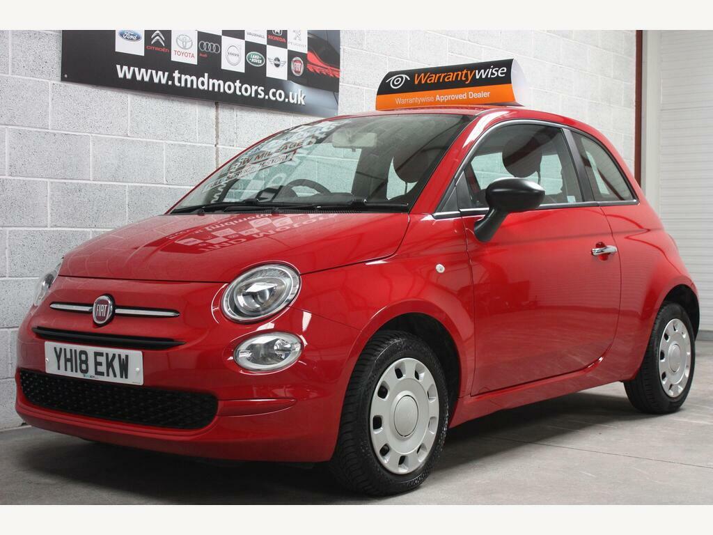 Fiat 500 1.2 Pop Euro 6 S S YH18EKW Red #3