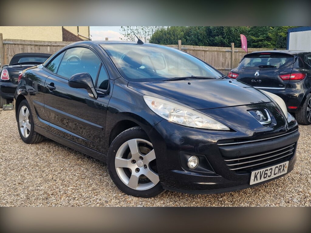 Peugeot 207 CC 1.6 Vti Active Convertible Euro Black