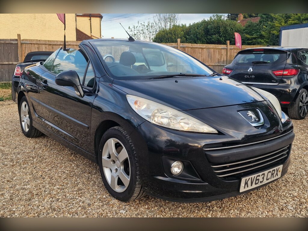 Peugeot 207 CC 1.6 Vti Active Convertible Euro Black #3