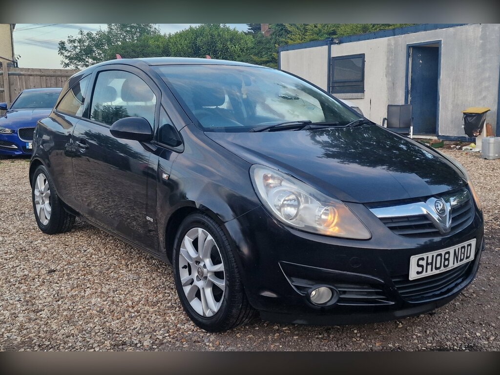 Vauxhall Corsa 1.2I 16V Sxi Hatchback 146 Gkm SH08NDD Black #3