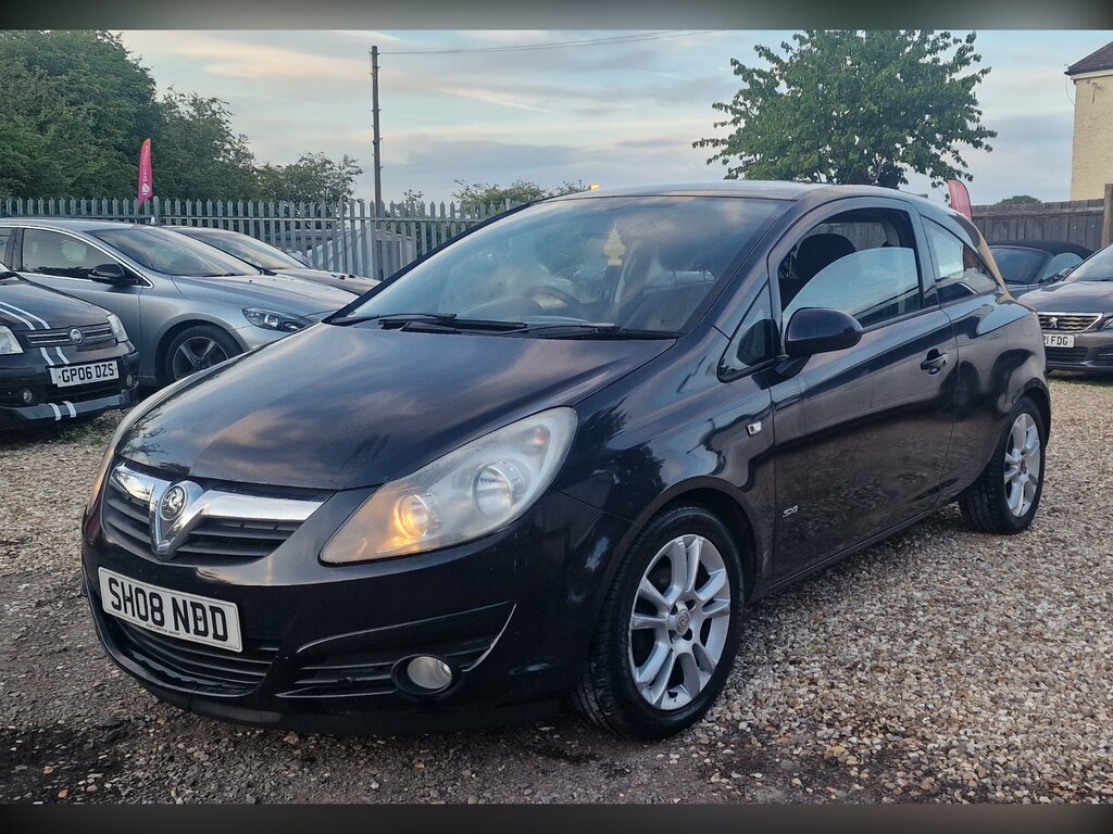 Vauxhall Corsa 1.2I 16V Sxi Hatchback 146 Gkm SH08NDD Black #6