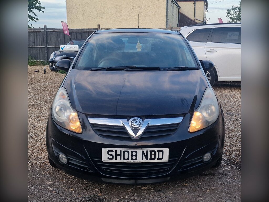 Vauxhall Corsa 1.2I 16V Sxi Hatchback 146 Gkm SH08NDD Black #4