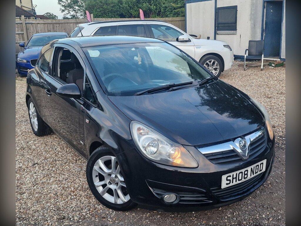 Vauxhall Corsa 1.2I 16V Sxi Hatchback 146 Gkm SH08NDD Black #2