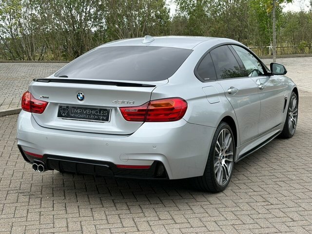 BMW 4 Series Gran Coupe 2016 3.0 430D M Sport Hatchback Xd Silver #6