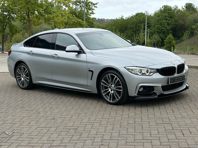 BMW 4 Series Gran Coupe 2016 3.0 430D M Sport Hatchback Xd Silver #2