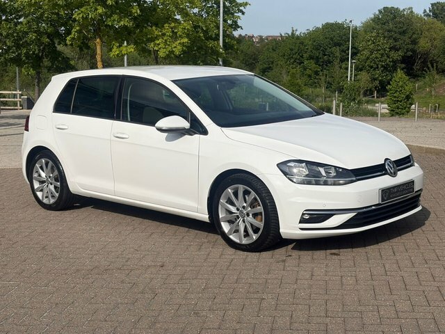 Volkswagen Golf 2019 2.0 Tdi Gt Hatchback Dsg Euro 6 S ND19GVU White #2