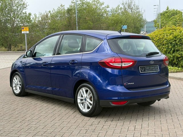 Ford C-Max 2015 1.6 Ti-vct Zetec Mpv Euro 6 GN65MVG Blue #4