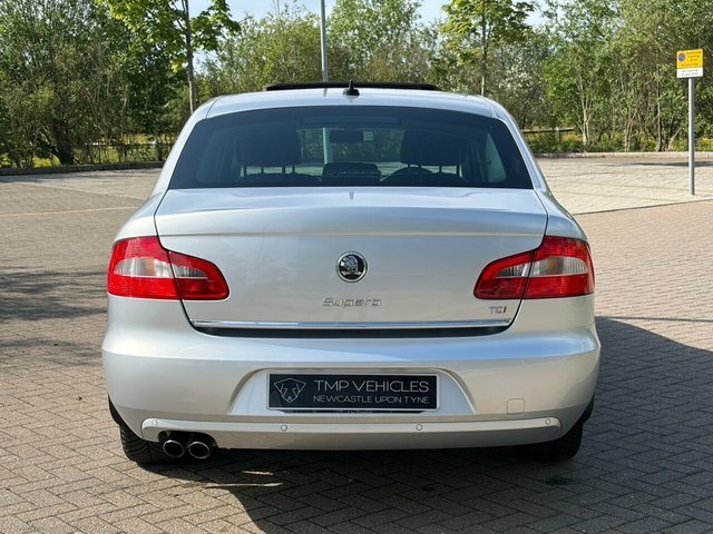 Skoda Superb 2013 2.0 Tdi Elegance Hatchback Dsg Eur Silver #5