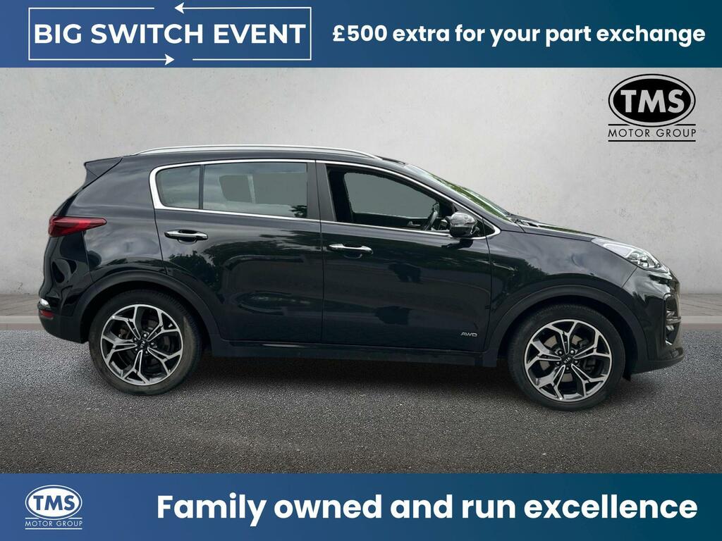 Kia Sportage 1.6 Crdi Mhev Gt-line Dct Awd Euro 6 Ss MJ71ZRU Black #2