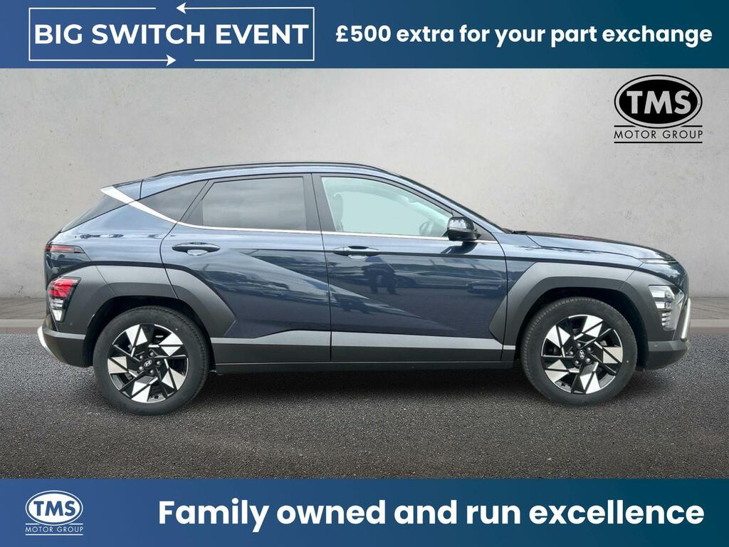Hyundai Kona 1.6 H-gdi Ultimate Suv Hybrid Dct Euro FM73TXH Blue #2