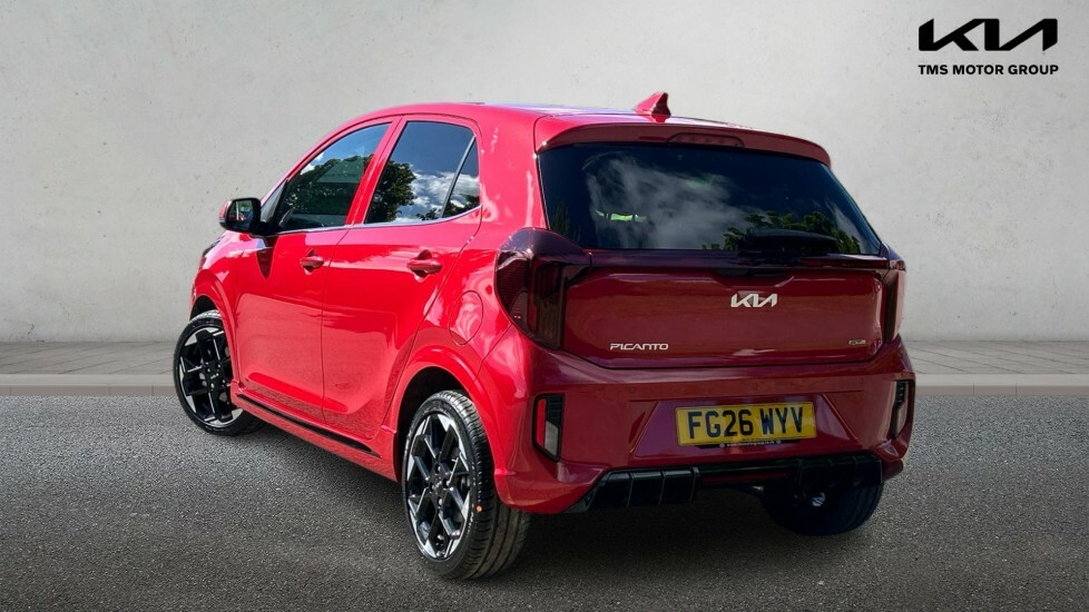 Kia Picanto 1.0 Gt-line Euro 6 Ss FG26WYV Red #2