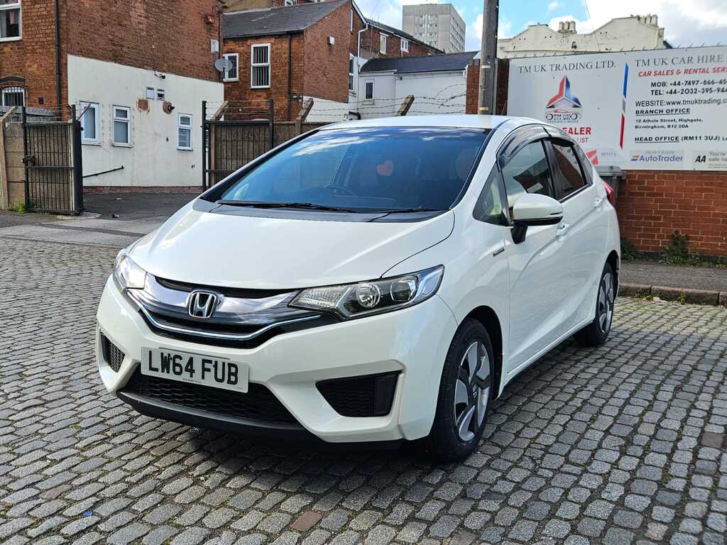 Honda Jazz Fit 1.5 Hybrid 201464 5 Seats Fresh Import LW64FUB White #2