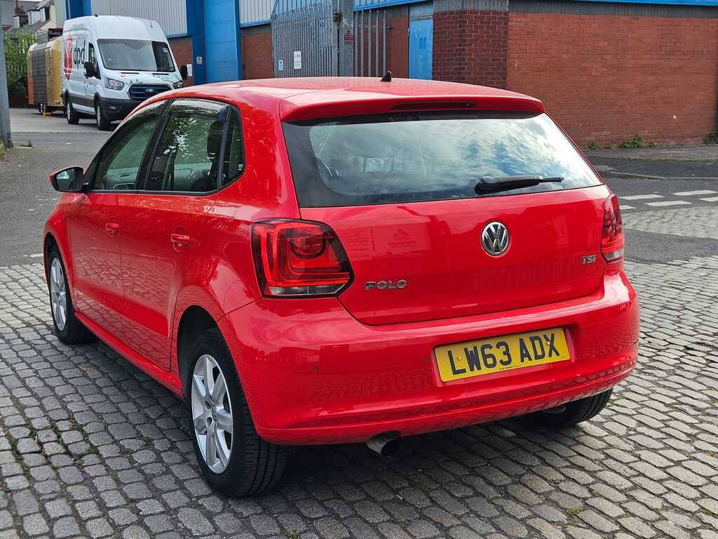 Volkswagen Polo 1.2 201463 Tsi Hatchback 2 Keys LW63ADX Red #4