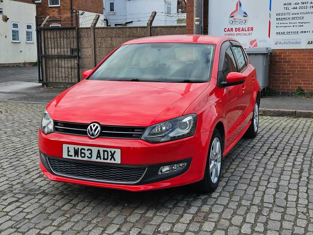 Volkswagen Polo 1.2 201463 Tsi Hatchback 2 Keys LW63ADX Red #2