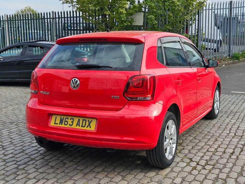 Volkswagen Polo 1.2 201463 Tsi Hatchback 2 Keys LW63ADX Red #3