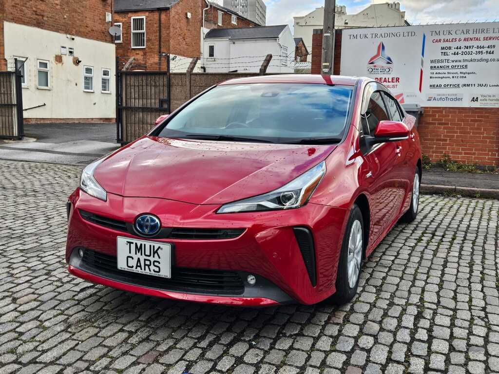 Toyota Prius 1.8 Hybrid 201919 5 Seats Ulez Free Fresh I  Red #2