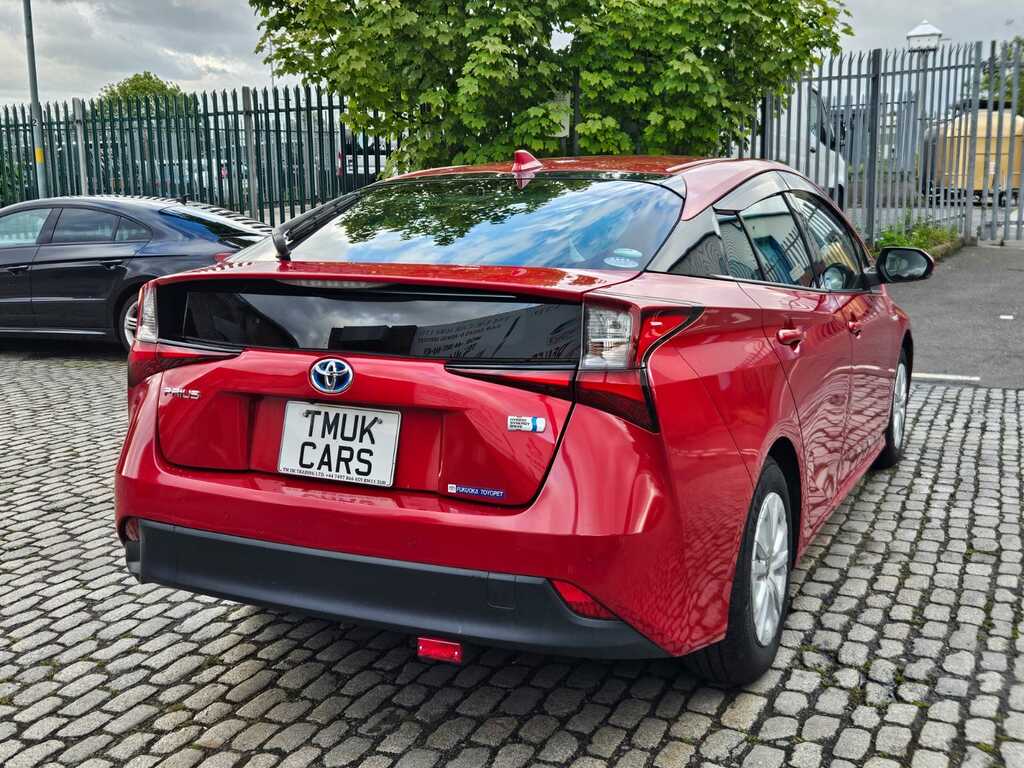Toyota Prius 1.8 Hybrid 201919 5 Seats Ulez Free Fresh I  Red #3