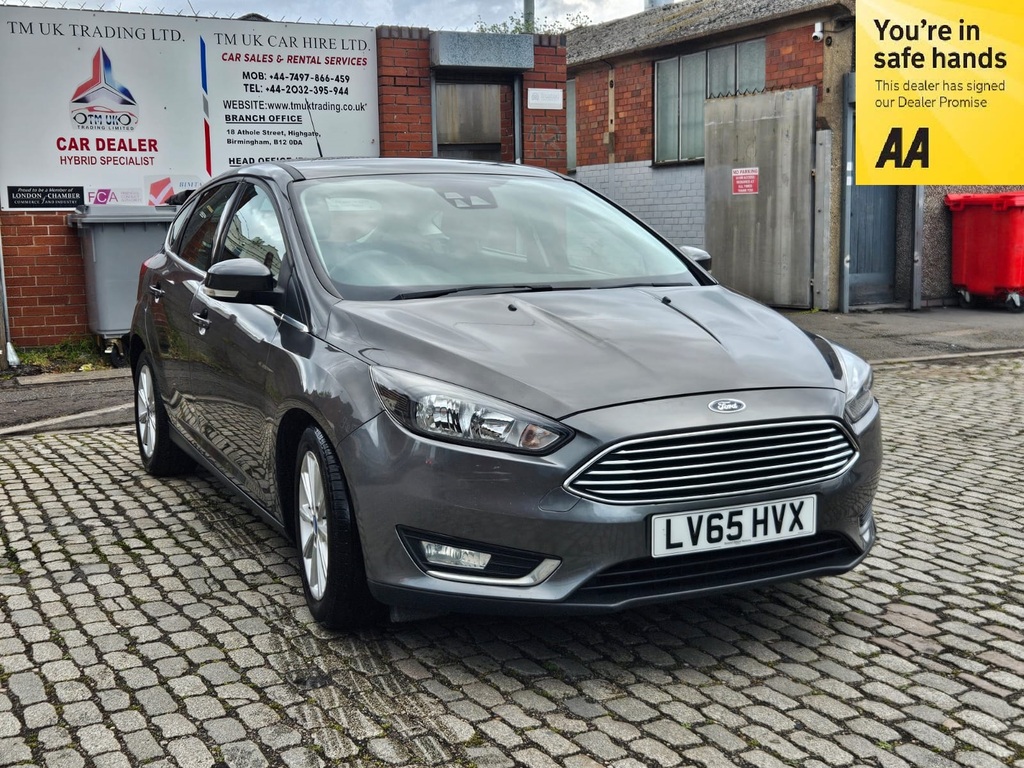 Ford Focus 1.0 201565 Ecoboost Titanium Hatch LV65HVX Grey