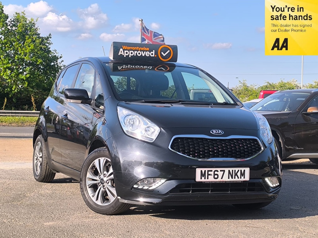 Kia Venga 1.6 201767 5 Seats 2 Keys U Black