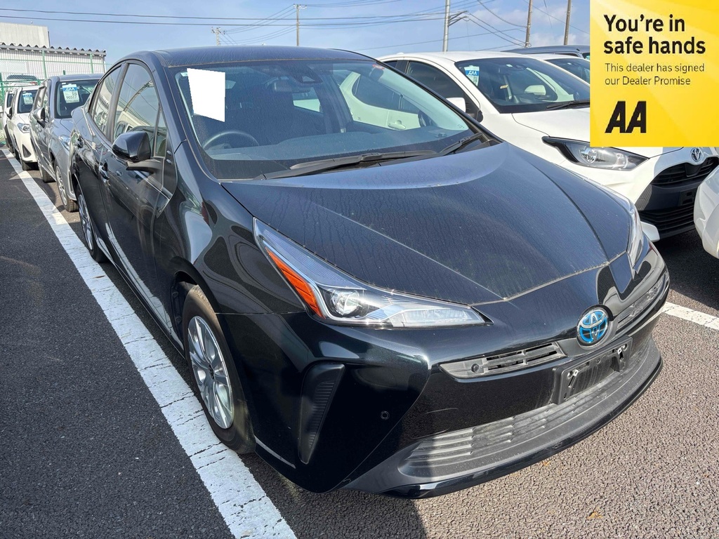Toyota Prius 1.8 Hybrid 202121 Active 5 Seats Ulez Free Black