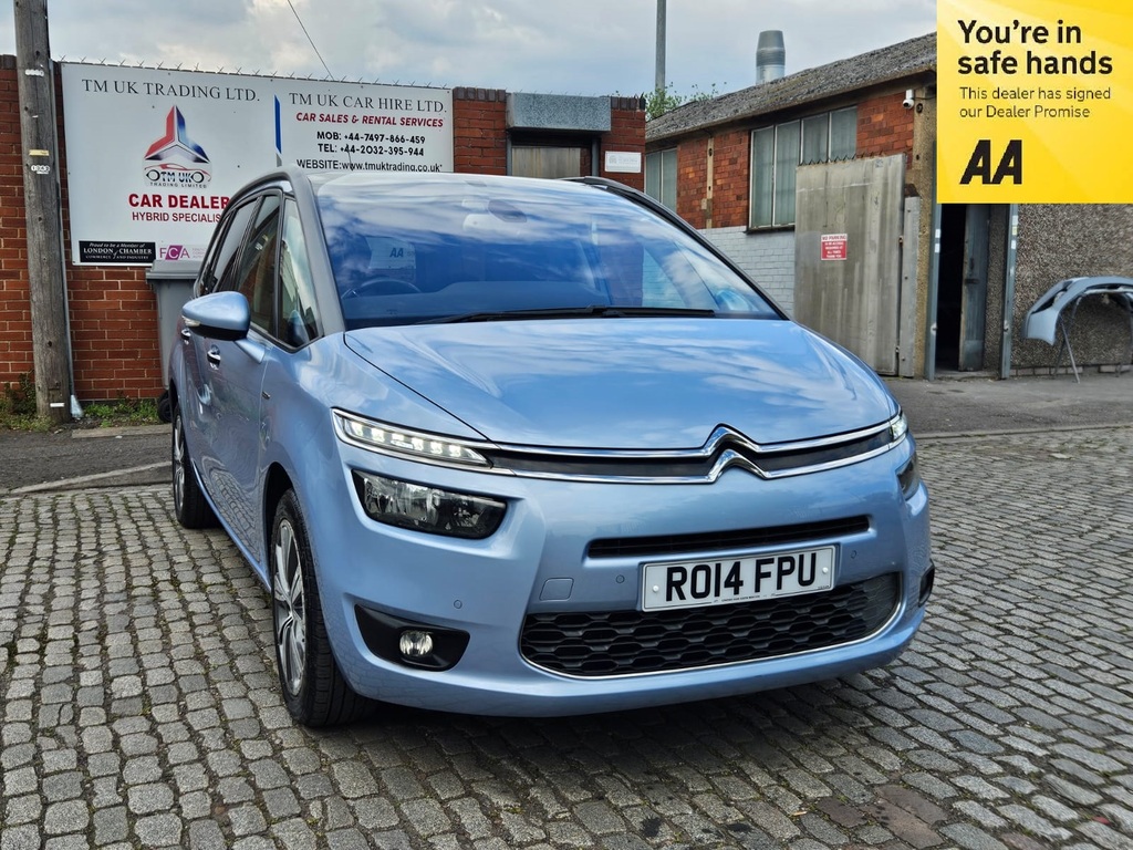 Citroen Grand C4 Picasso 1.6 201414 7 Seats Mpv Bluehdi Blue
