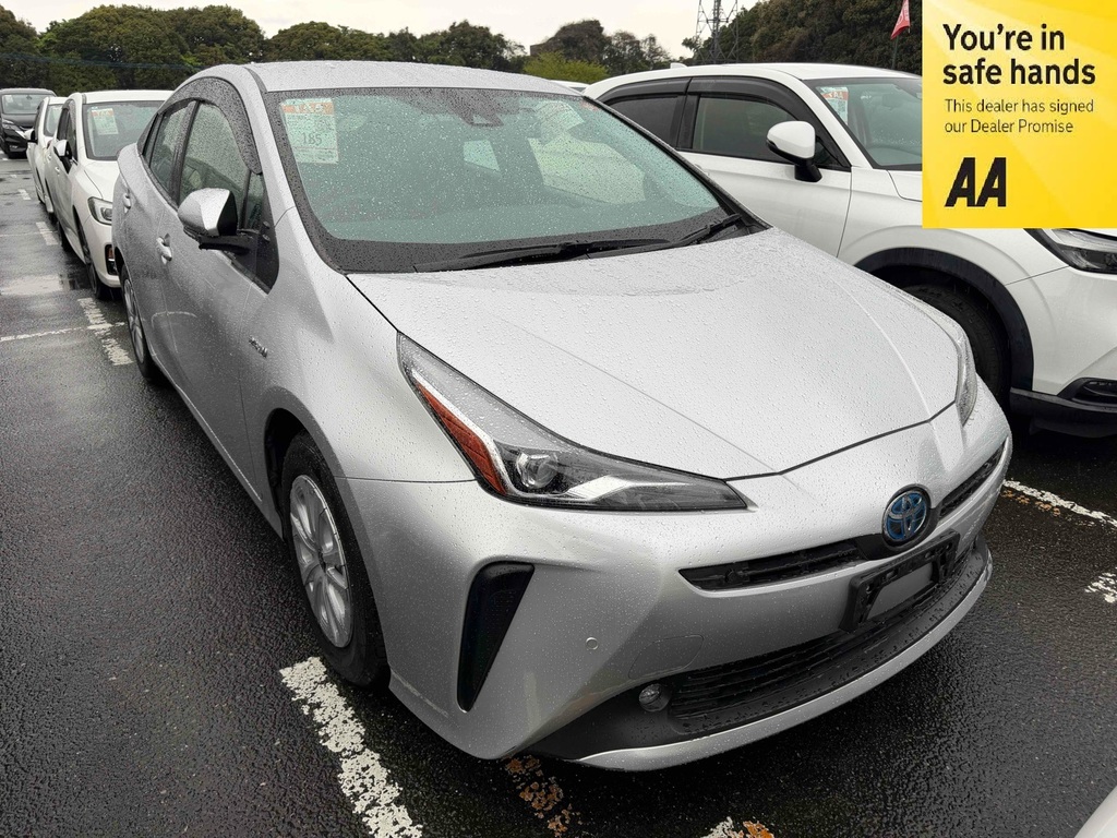 Toyota Prius 1.8 Hybrid 201919 Active 5 Seats Ulez Free Silver