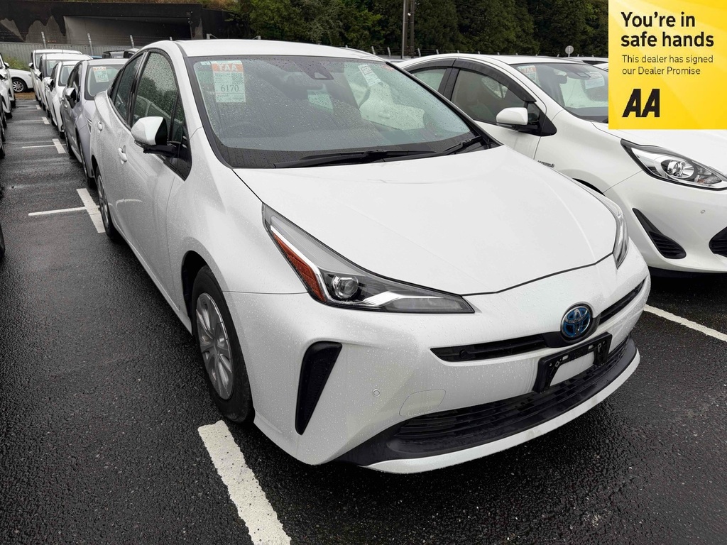 Toyota Prius 1.8 Hybrid 202121 Active 5 Seats Ulez Free White