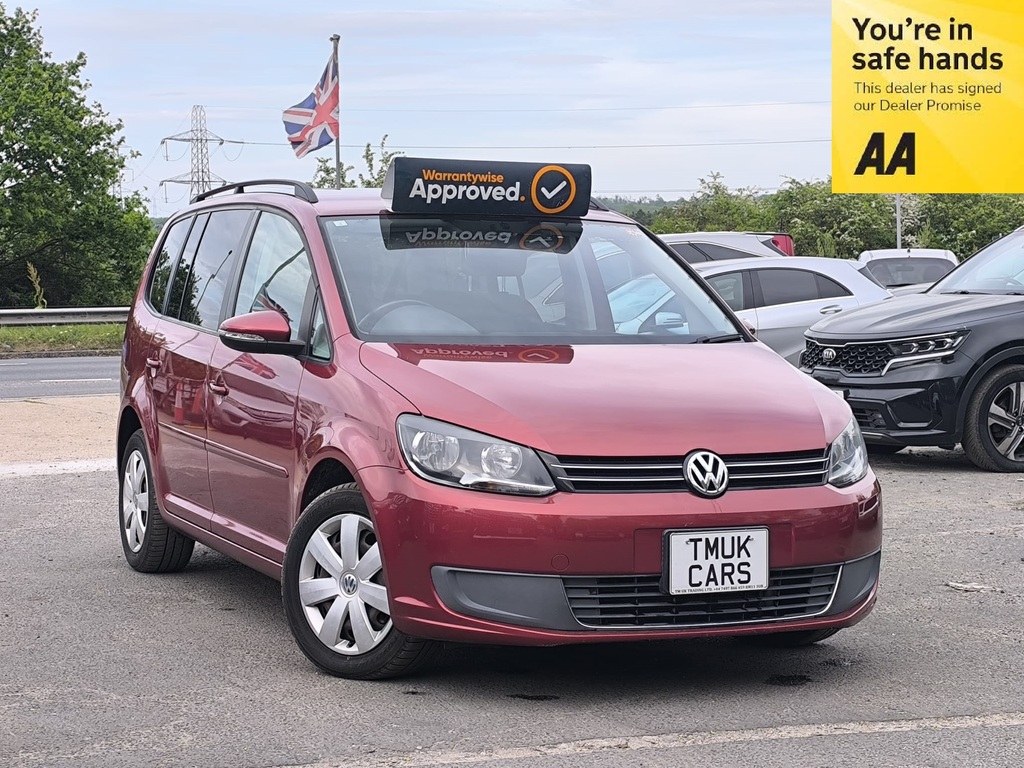 Volkswagen Touran 1.4 201313 7 Seats Ulez Fre Red