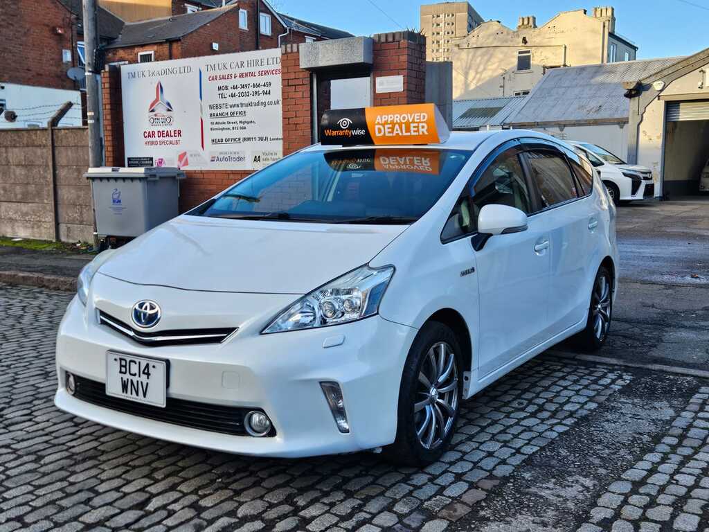 Toyota Prius+ 1.8 Hybrid 201414 7 Seats Mpv Imported Fina White #2