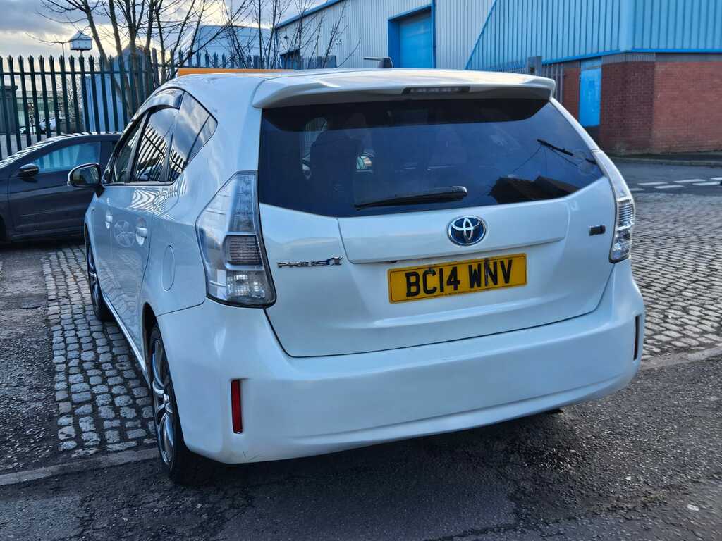 Toyota Prius+ 1.8 Hybrid 201414 7 Seats Mpv Imported Fina White #4